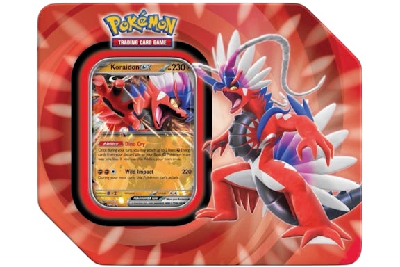 5 packs TIN KORAIDON ex