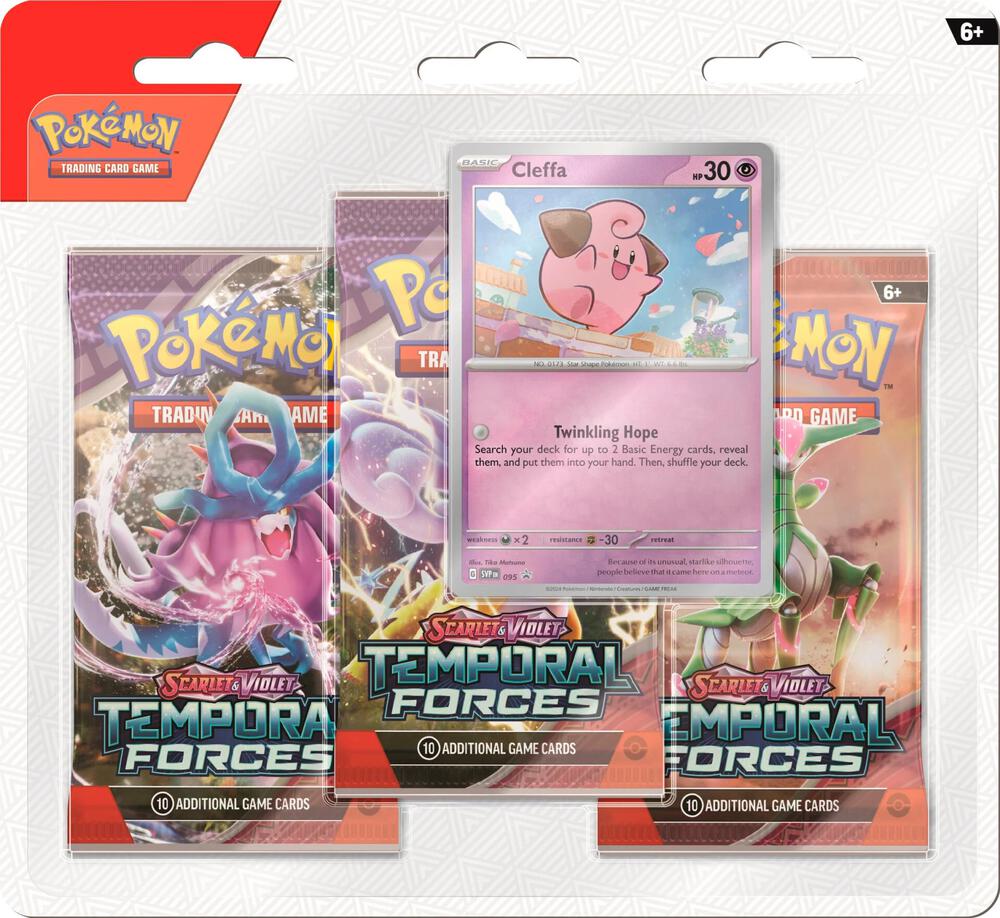 Temporal Forces 3 Pack Blister [Cleffa] (TEF)