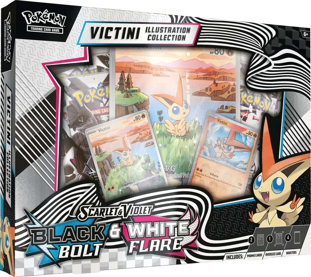 Unova Victini Illustration Collection SV: Black Bolt (BLK)