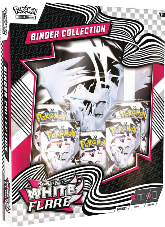 White Flare Binder Collection  - SV: White Flare (WHT)